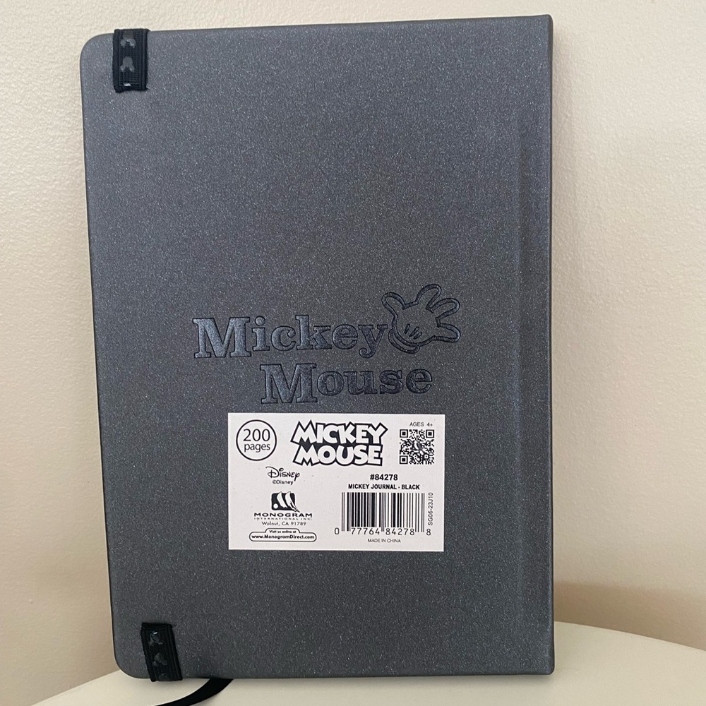 Disney Mickey Mouse Hard Cover Journal - Picture 2 of 5